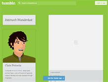 Tablet Screenshot of chrispetescia.com